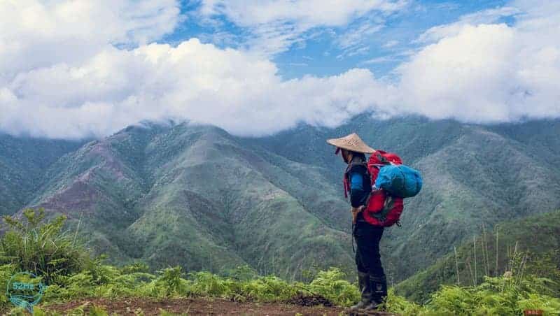 Đỉnh núi Pusilung là ngọn núi có độ cao 3.080 m