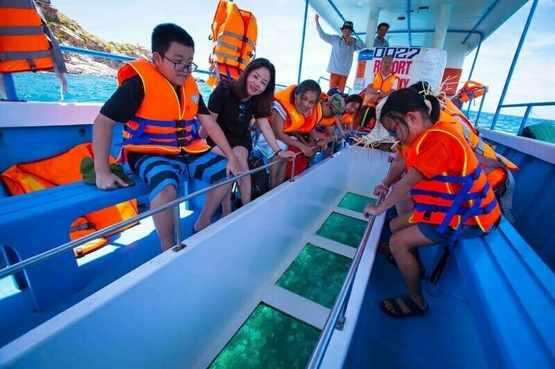  Ngắm nhìn cảnh sắc San hô tuyệt đẹp bằng tàu có kính trong suốt