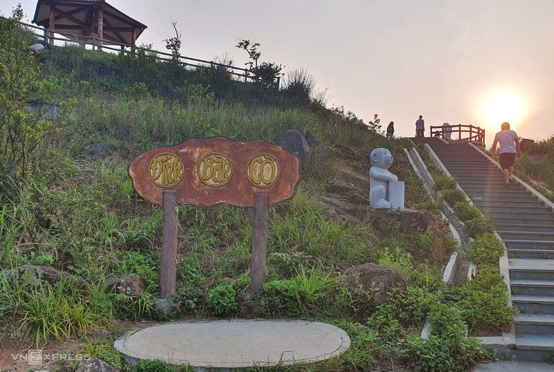 Đón bình mình với không khí vô cùng trong lành tại đây