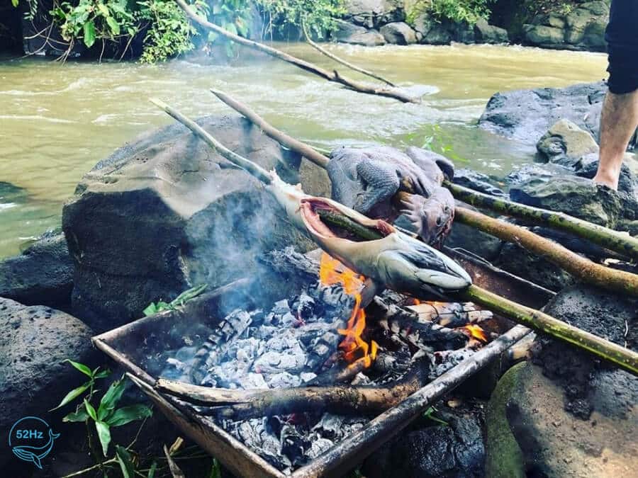 Thưởng thức đặc sản núi rừng tại khu du lịch Suối Mơ