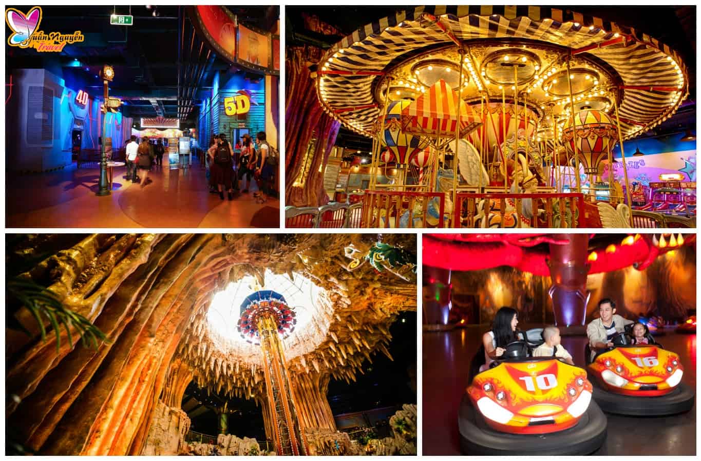 Những địa điểm vui chơi tại Fantasy Park