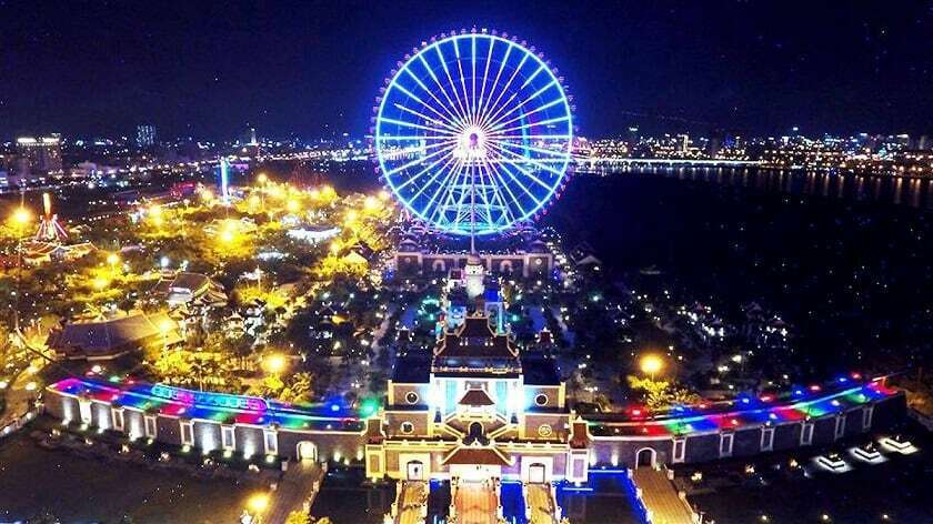 Giờ mở cửa và giá vé vào cổng Asia Park
