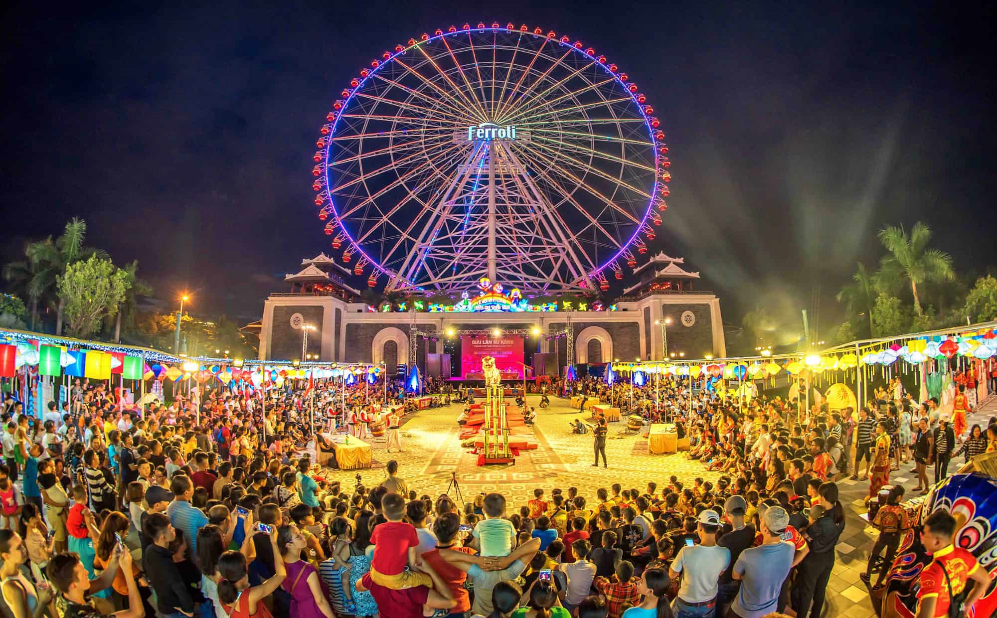 Hòa mình vào những lễ hội hoành tráng tại Asia Park