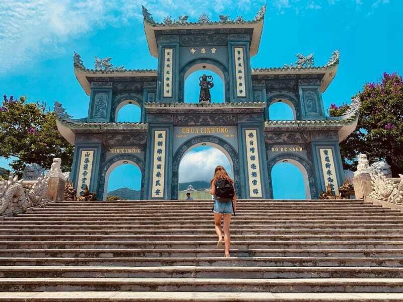 Hướng dẫn di chuyển đến chùa Linh Ứng Bãi Bụt