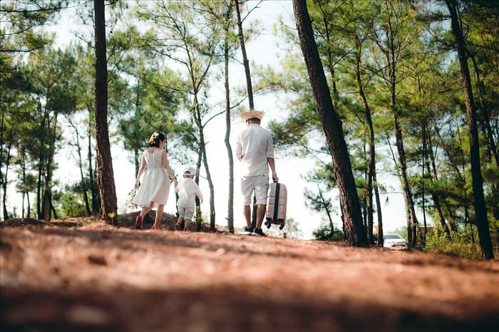 Điểm dã ngoại cuối tuần cùng gia đình bạn bè