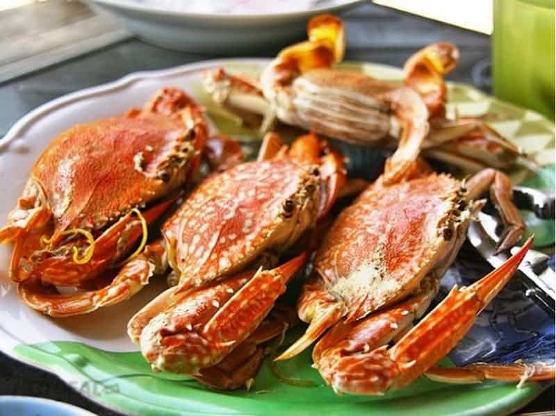 Ghẹ hấp không còn quá xa lạ đối với các du khách