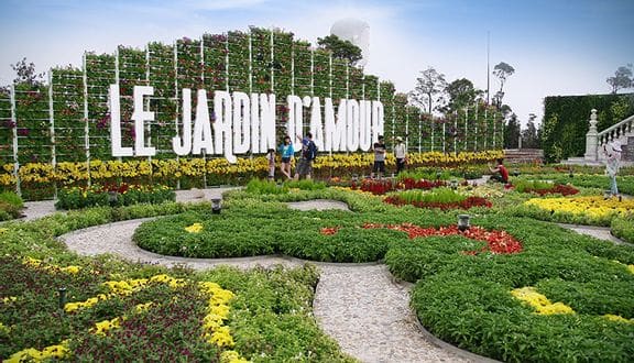Vườn Hoa Pháp lãng mạn Le Jardin d’amour