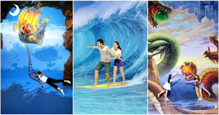 Khám phá bảo tàng 3D Trickeye