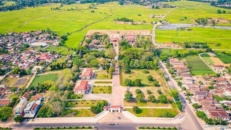Cấu trúc tổng thể của bảo tàng Quang Trung