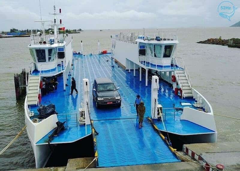 Hình ảnh bến phà biển Cần Giờ - Vũng Tàu