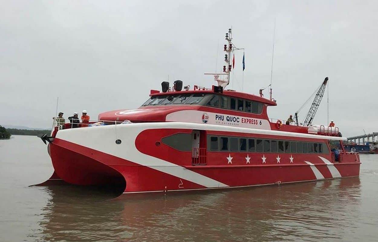 Hình ảnh tàu cao tốc Phú Quốc Express