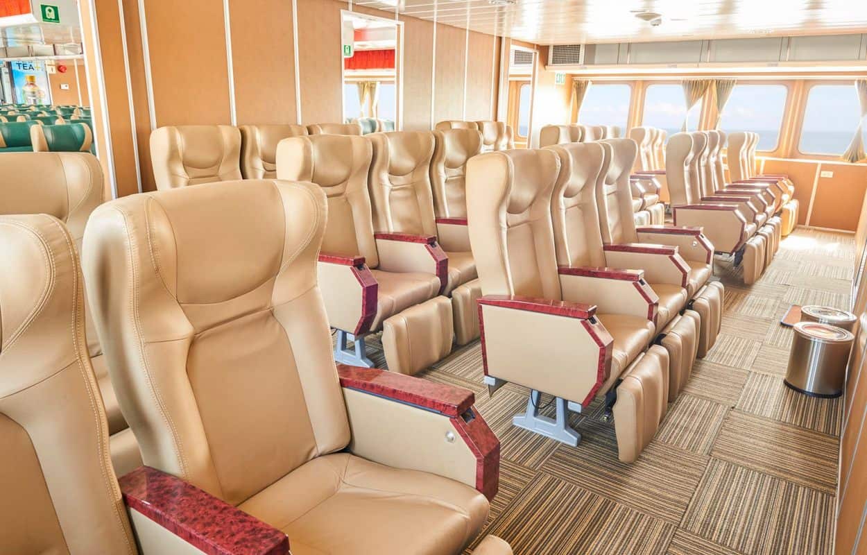 Khoang ghế VIP Tàu cao tốc Phú Quốc Express