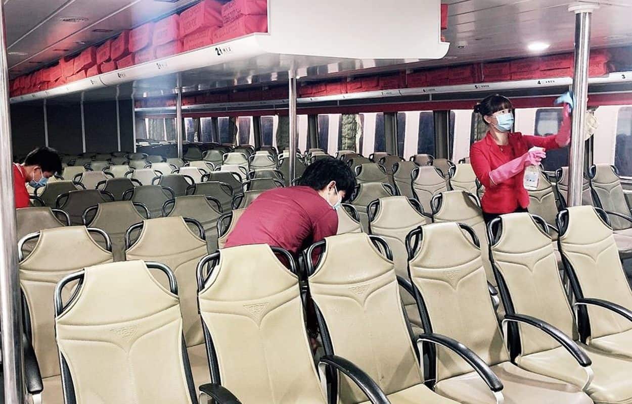 Khoang ghế thường Tàu cao tốc Phú Quốc Express