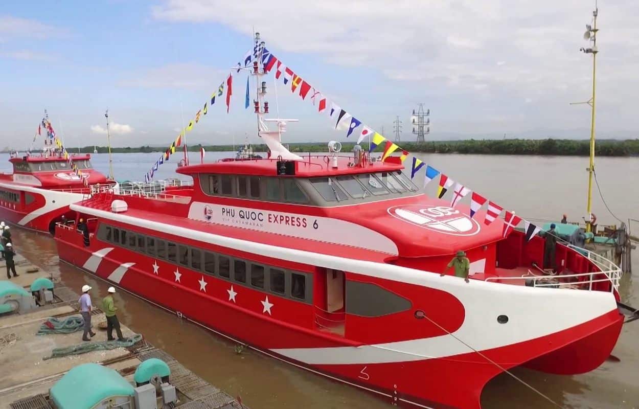 Hình ảnh tàu cao tốc Phú Quốc Express