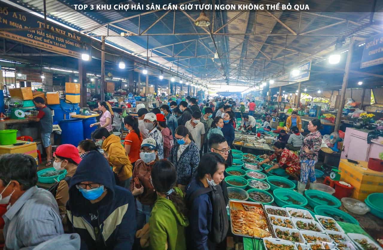 Top 3 Khu Chợ Hải Sản Cần Giờ Tươi Ngon Không Thể Bỏ Qua