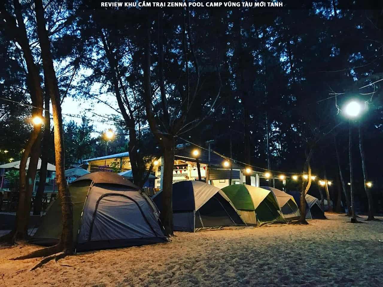 Khám phá khu cắm trại Zenna Pool Camp mới toanh tại Vũng Tàu