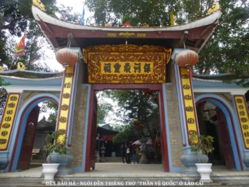 Đền Bảo Hà - Ngôi Đền Thiêng Thờ “Thần Vệ Quốc” Ở Lào Cai