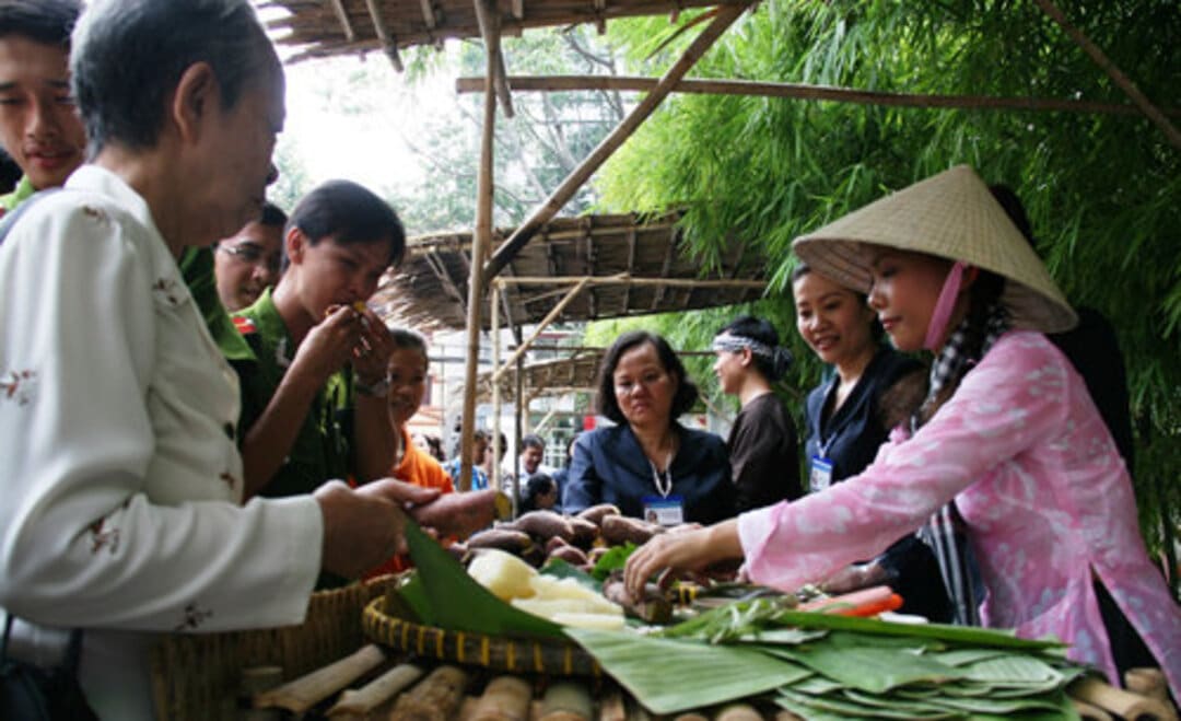 Thưởng thức món ăn núi rừng của thời kỳ kháng chiến gian khổ