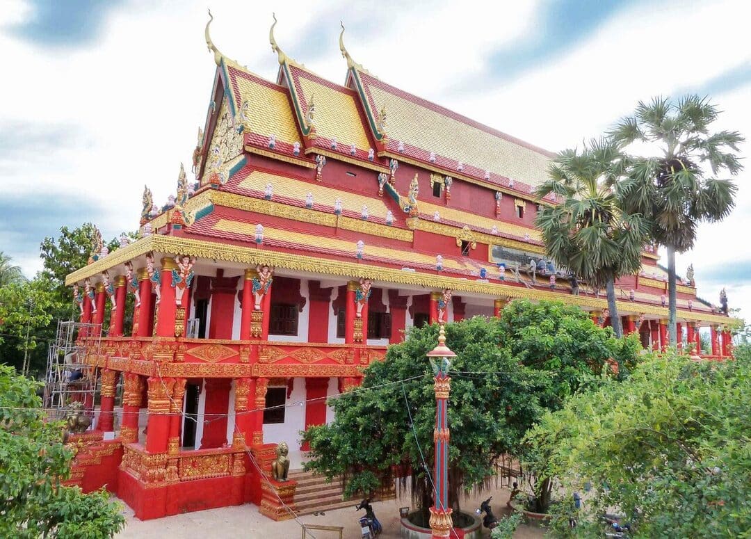 Toang cảnh ngôi chùa Sóc Lớn - Bình Phước